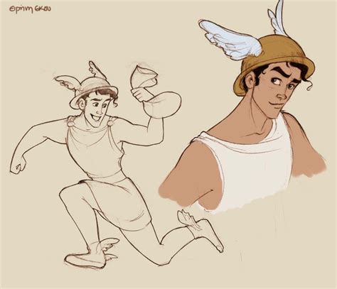 How to draw HERMES step by step 